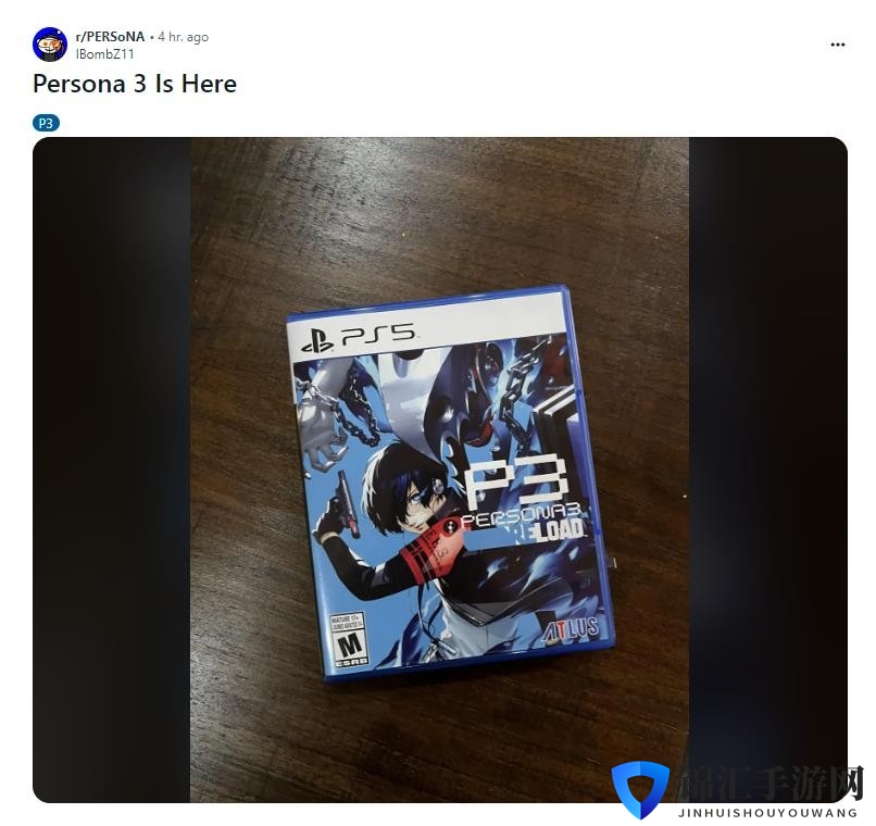 小心剧透！《女神异闻录3：Reload》PS5实体盘已偷跑