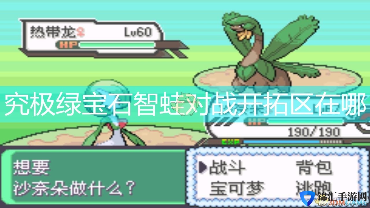 究极绿宝石智蛙对战开拓区在哪
