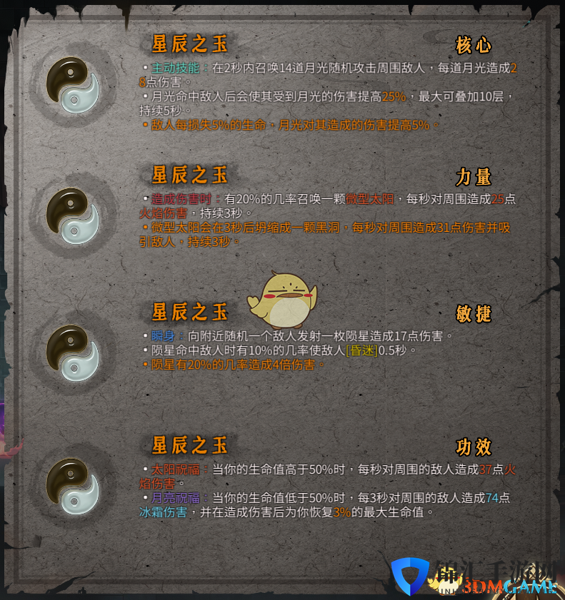 《暖雪》星尘之玉圣物作用效果介绍