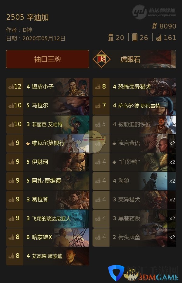 《巫师之昆特牌》D神高分卡组【2505砍刀】分享