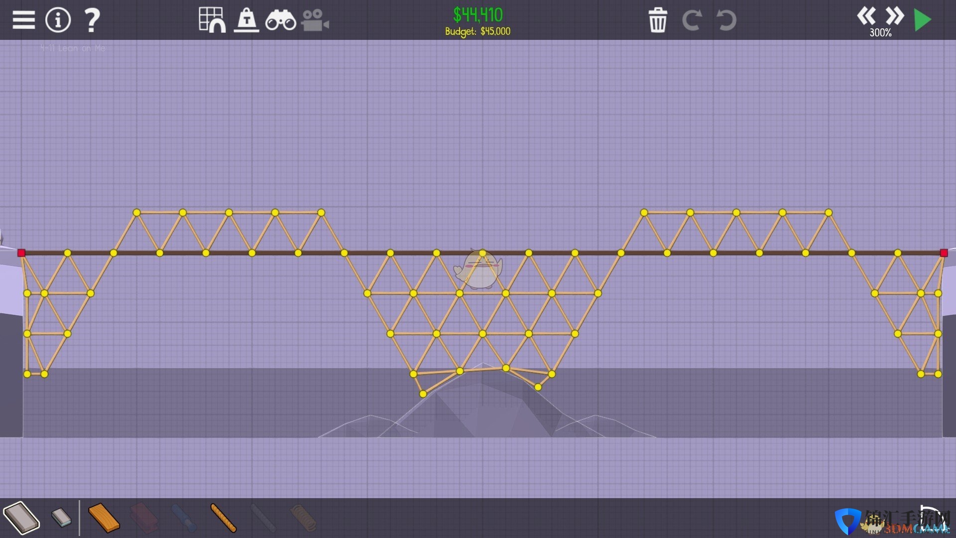 《桥梁建筑师2》血红冲沟给你肩膀攻略