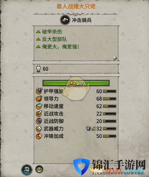 《全面战争：战锤2》兽人战猪大只佬实用性分析