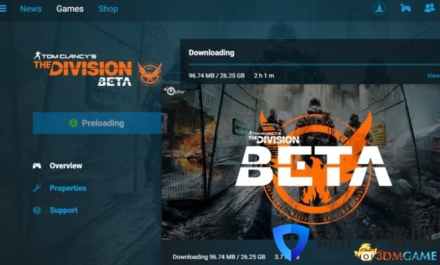 《全境封锁》PC版BETA容量惊人，高达26GB！